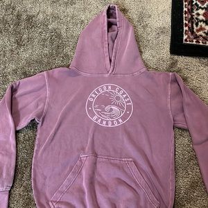 pink hoodie size girls large